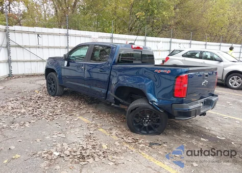 2020 Chevrolet Colorado 4Wd Short Box Lt z USA, uszkodzony, nr VIN 1GCGTCEN2L1105200